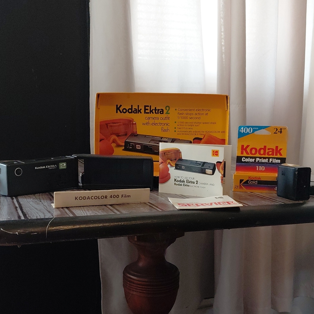 Kodak Ektra 2 Camera with Black Finish